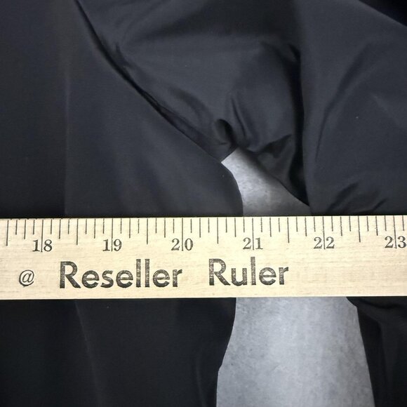 Talbots Coat Women's Medium Reversible Black Leopard Print Rain Jacket Trench - Picture 10 of 14